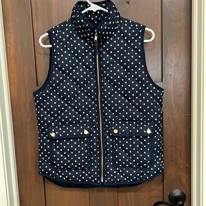 J crew quilted vest